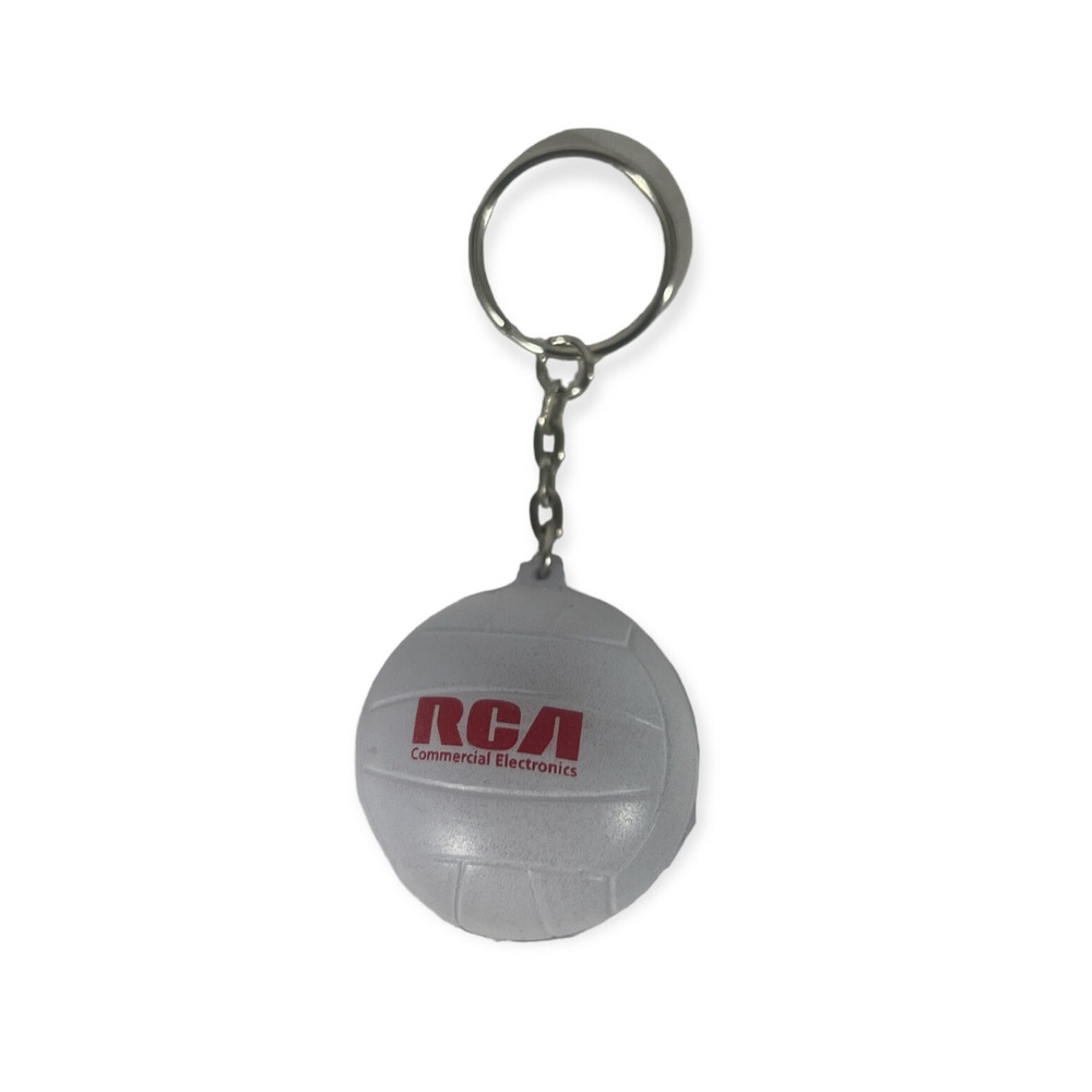 Vintage RCA Advertising Keychain Volleyball